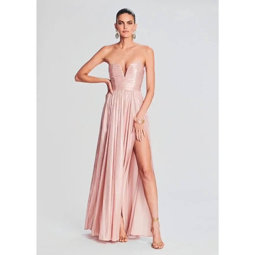 Retrofete MADELEINE DRESS Dusty Pink L